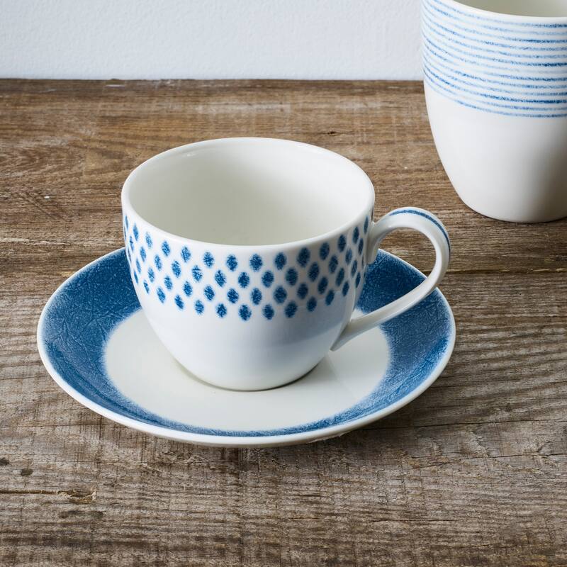 Noritake Hammock Set of 4 Teacups, 10 oz.