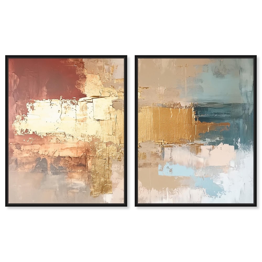 Earthy Glow V Canvas Set of 2 by Art Remedy