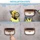 preview thumbnail 16 of 20, 2 Pack LED Solar Security Light with Motion Sensor, Outdoor Flood Wall Sconce