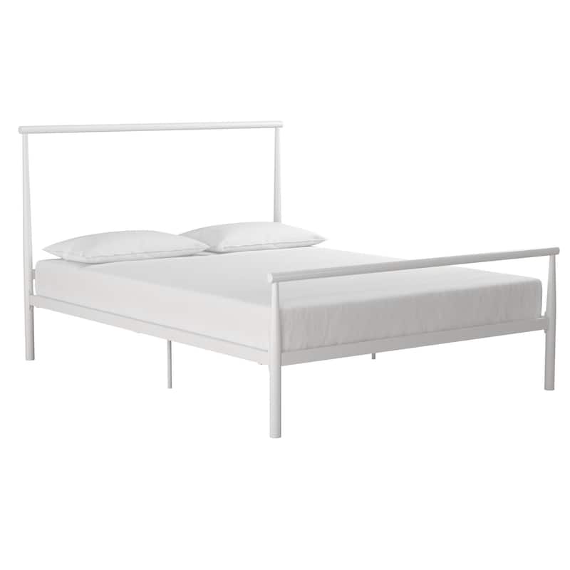Avenue Greene Liane Industrial Minimalist Metal Platform Bed