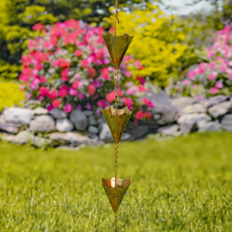 Iron and Rust Style Rain Chains- Multiple Styles