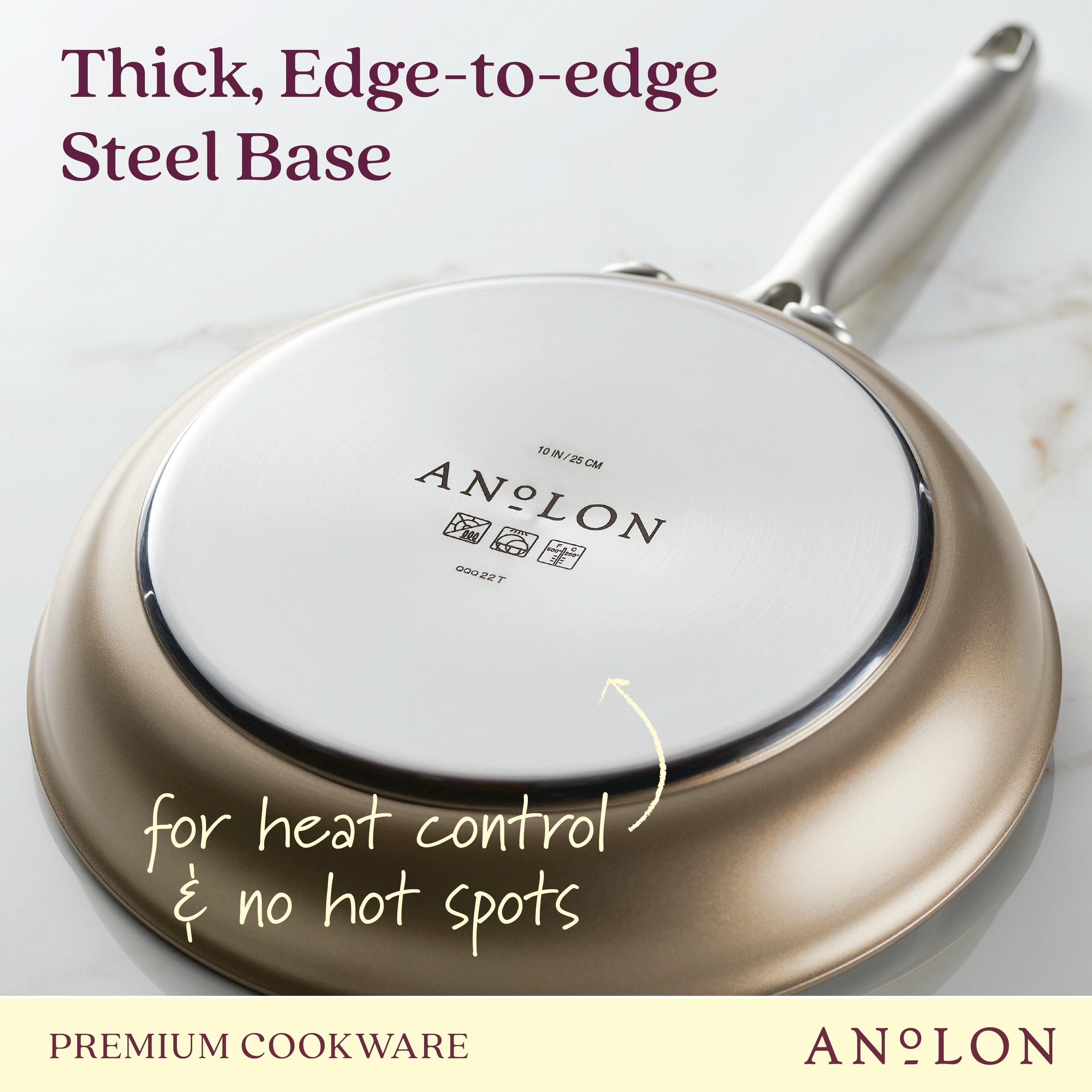 Anolon Ascend Hard Anodized Nonstick Frying Pan - Bed Bath & Beyond -  37911033