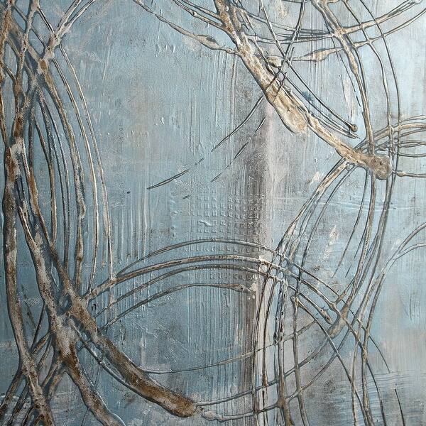 Shop Uttermost 35360 Interlock 46 X 46 Framed Abstract Painting