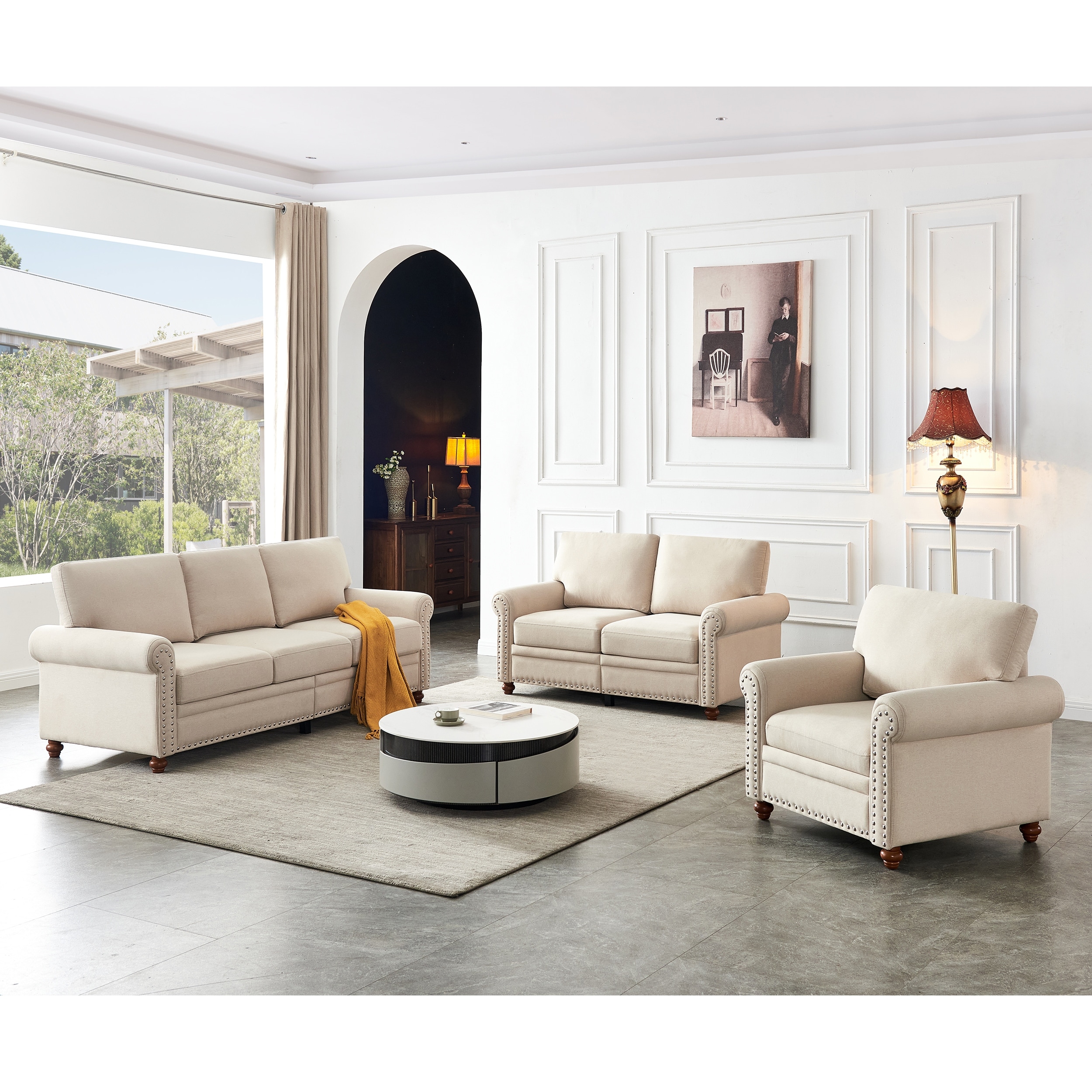 Beige Living Room Sets Bed Bath Beyond