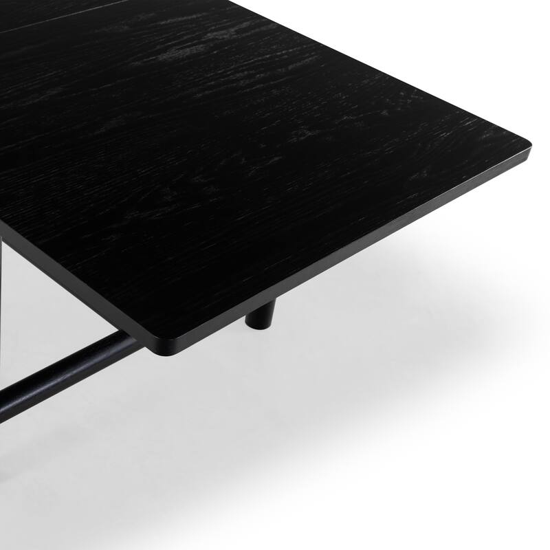 SAFAVIEH Couture Jaylessa Wood Extendable Dining Table - 94"W x 40"D x 30"H