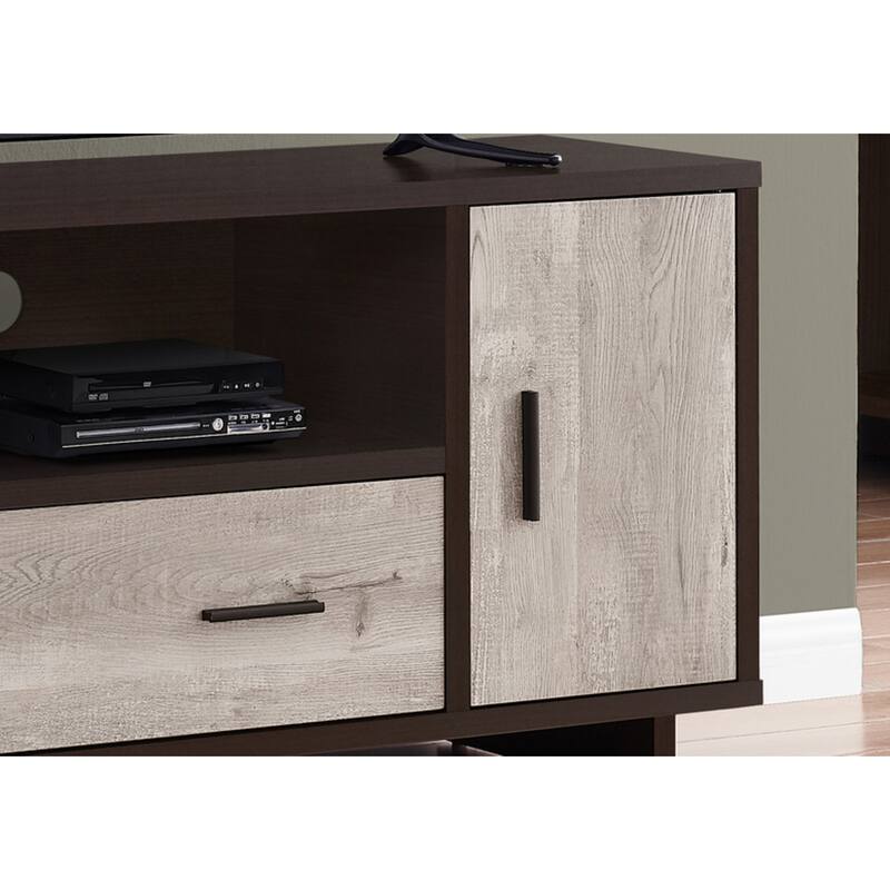 Tv Stand, 48 Inch, Console, Media Entertainment Center, Storage Cabinet