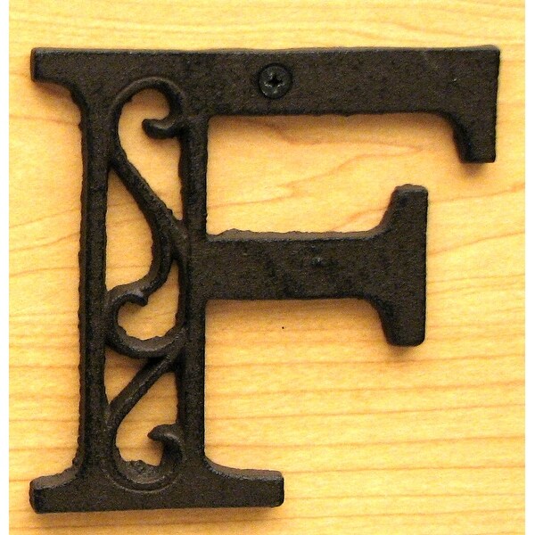 Cast Iron Letter F