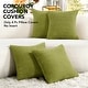 preview thumbnail 84 of 90, Deconovo Throw Pillow Covers, Corduroy Striped Decorative Covers, Set of 4