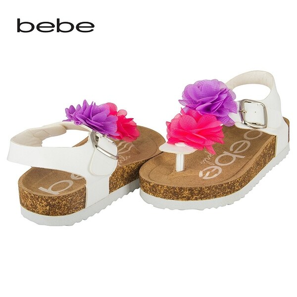 girls cork bed sandals