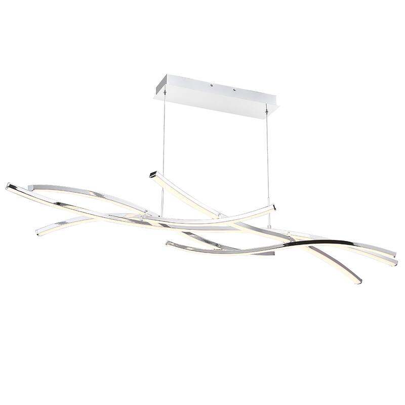 Divergence LED Chandelier - Chrome - 64