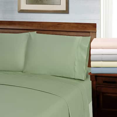 Superior Solid Lyocell-Blend Pillowcase Set