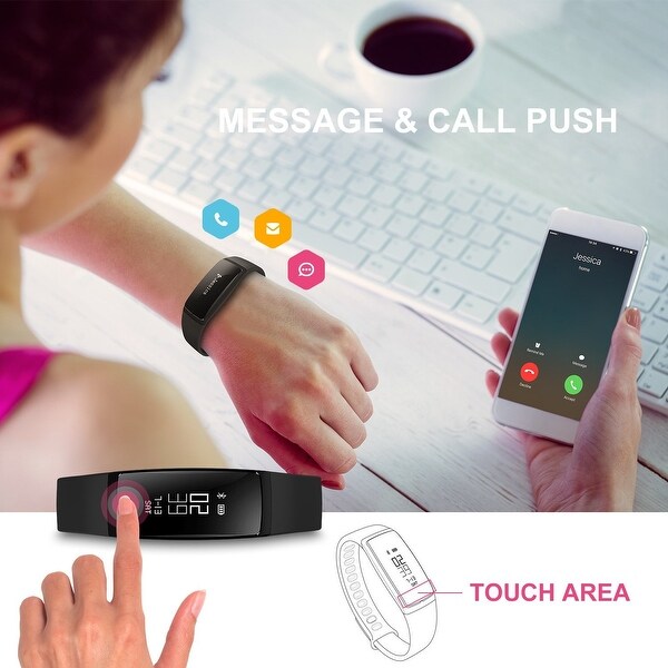 agptek waterproof fitness tracker