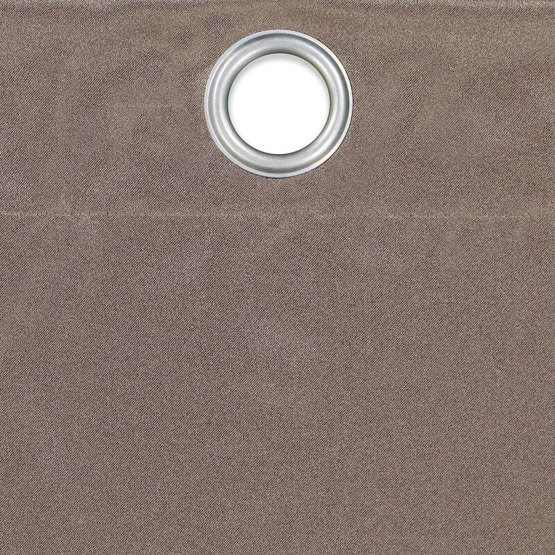 Eclipse Solid Thermapanel Grommet Energy Saving Room Darkening Curtain Panel