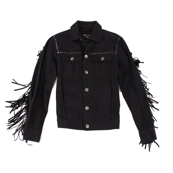 studded jean jacket mens