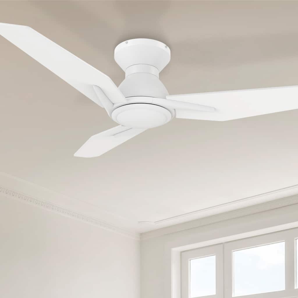 CARRO Liverpool 44" 3-Blade Ceiling Fan with Remote and Quiet DC Motor-No Light