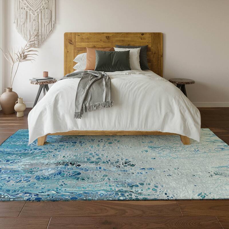Premium Washable Super Soft Abstract Contemporary Mayfield Rug