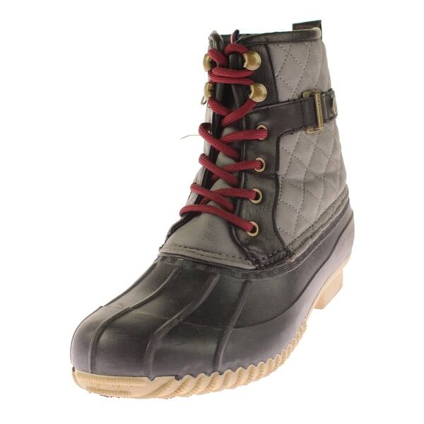 Shop Tommy Hilfiger Womens Ravel 2 Winter Boots Quilted Ankle