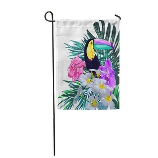 Solar Powered Toucan Bird Outdoor LED Garden Light Decor