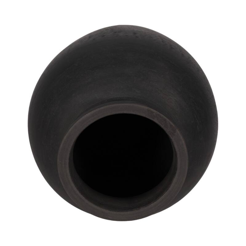 Decorative Round Pottery Vase for Home Decor