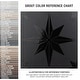 preview thumbnail 6 of 7, Merola Tile Stella Lustre Midnight 9-3/4" x 9-3/4" Porcelain Wall Tile
