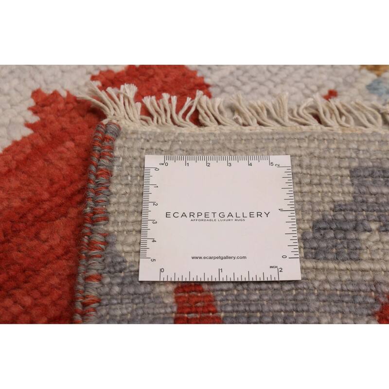 ECARPETGALLERY Hand-knotted Mystique Multi Color Wool Rug - 6' 7" x 10'