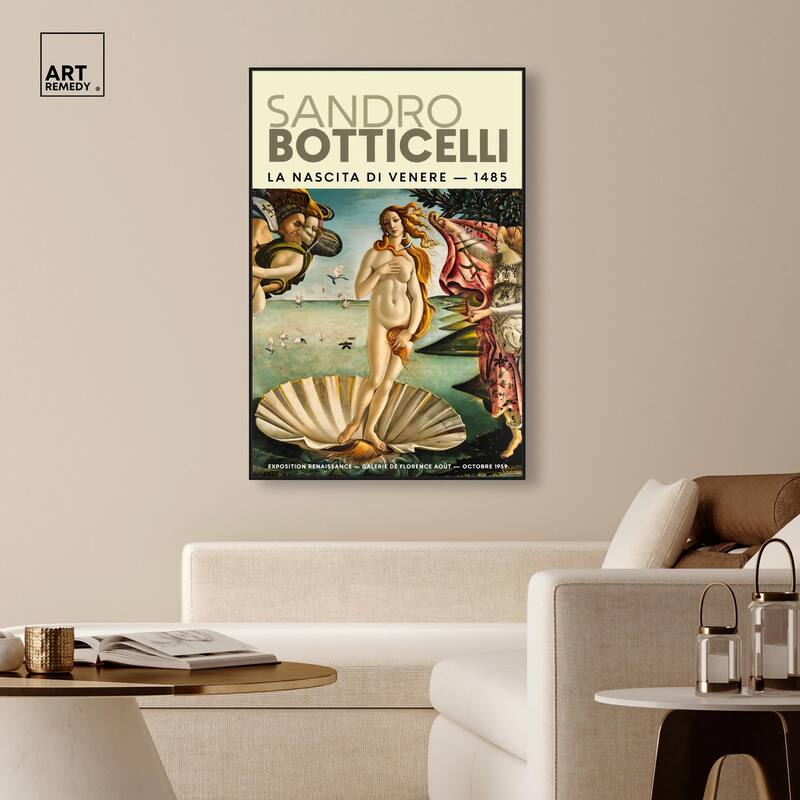 Renaissance Birth of Beauty Canvas by Art Remedy
