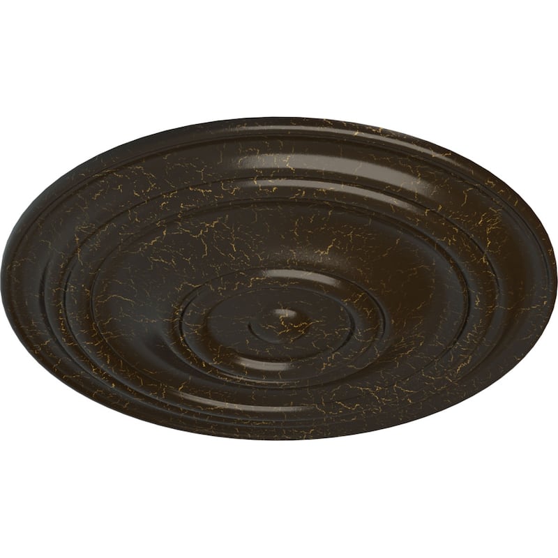 31 1/2"OD x 2 1/2"P Traditional Ceiling Medallion