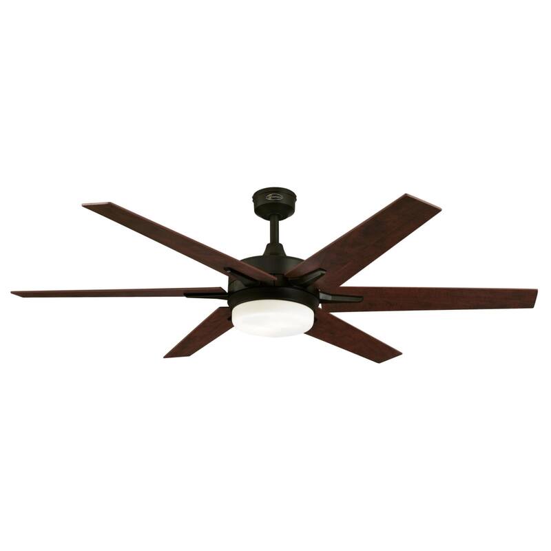 Westinghouse Cayuga 60-Inch Indoor Ceiling Fan with Dimmable LED Light Kit - Oil Rubbed Bronze
