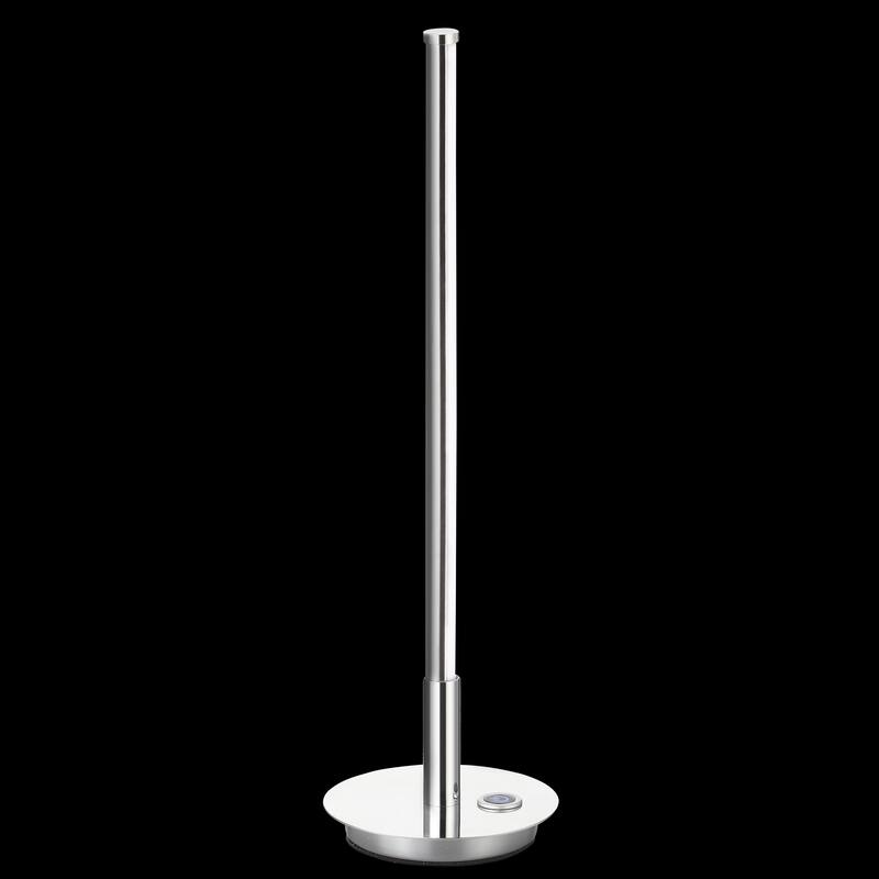 Julian 16.5" LED Integrated Table Lamp, Chrome by JONATHAN Y