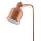 preview thumbnail 8 of 8, Liam 57" Metal Task LED Floor Lamp, Copper by JONATHAN Y