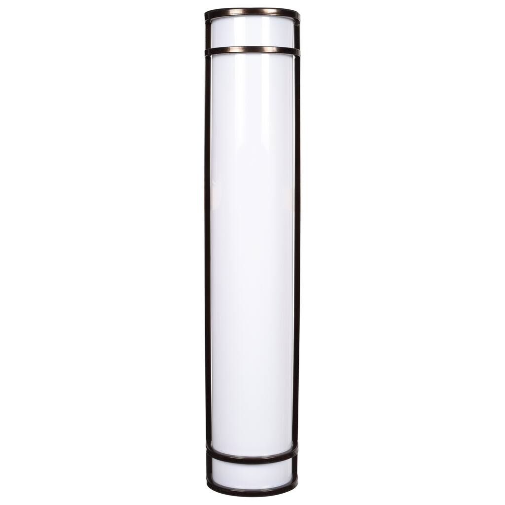 Cove - LED Outdoor Wall Fixture - Extra Large - Bronze Finish - Acrylic Lens