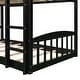 preview thumbnail 17 of 15, Stylish Twin Over Twin Bunk Bed with Slide and Ladder, Sturdy Pine Frame, and Full-Length Guardrails for Kids' Rooms
