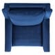 preview thumbnail 23 of 37, SAFAVIEH Astrid Mid-century Arm Chair - 28.7" x 28.4" x 33.9"