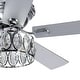 preview thumbnail 16 of 19, 52" Low Profile Ceiling Fan with Light and Remote(5-blade)