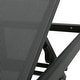 preview thumbnail 52 of 52, Cape Coral Outdoor Aluminum Chaise Lounge (Set of 2) by Christopher Knight Home - 77.56" D x 25.20" W x 11.80" H