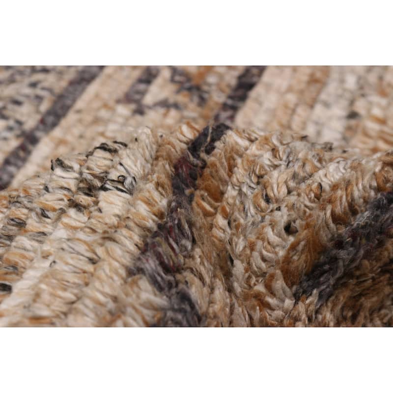 Tangier Brown Rug 4'11" x 8'1" - 4'11 x 8'1