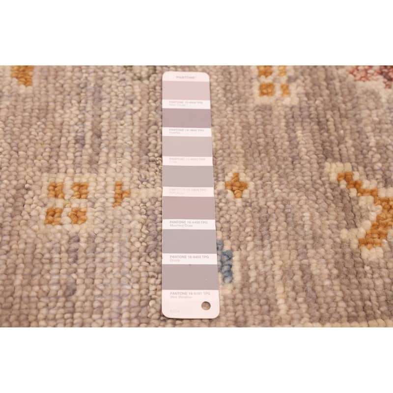 ECARPETGALLERY Hand-knotted Jules Serapi Grey Wool Rug - 8'2 x 10'0