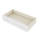 preview thumbnail 13 of 24, Wood Twin over Twin Bunk Bed with Fence Guardrail and a Big Drawer