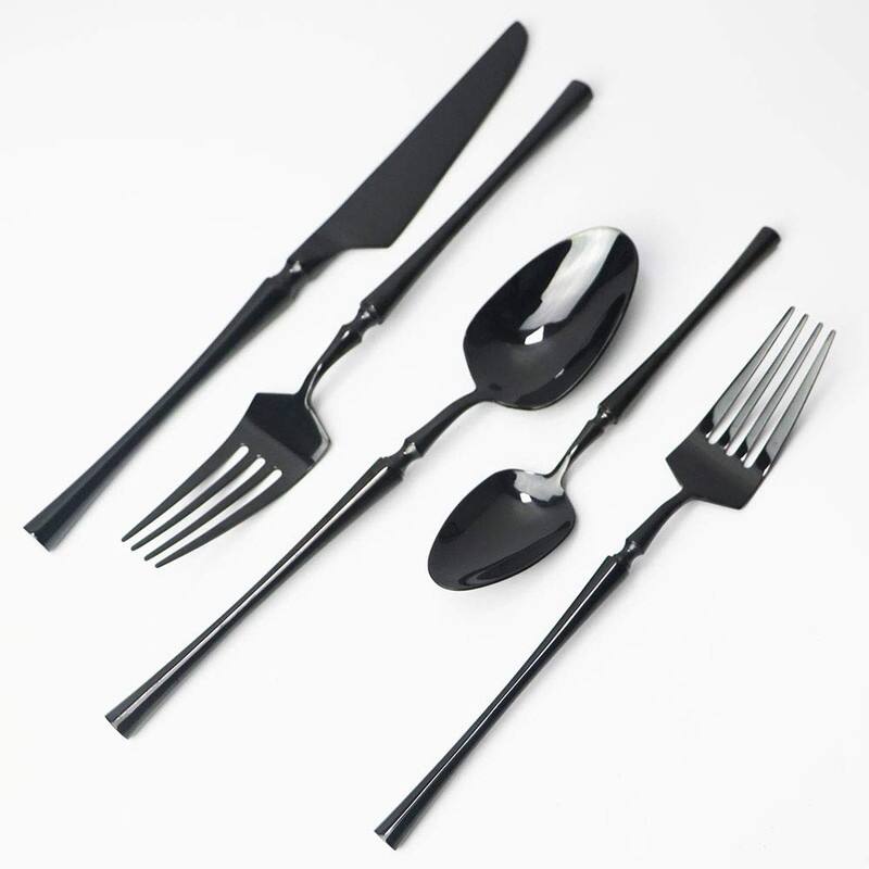Stainless Steel Silver Flatware/Cutlery/Tableware Set Service