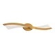 preview thumbnail 1 of 3, Modern Forms WS-46434 Ascot 34" Wide 3000K LED Vanity Light Aged Brass