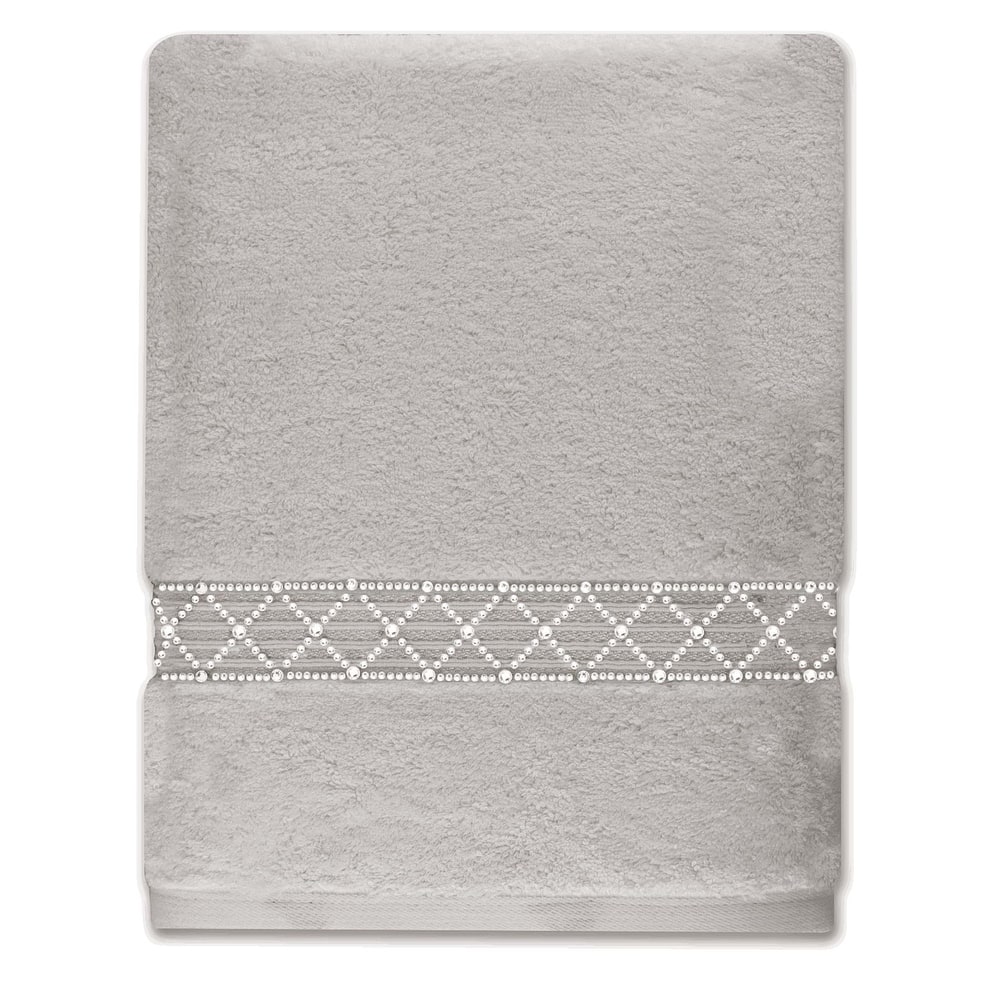 Sparkles Home Atlas Rhinestone Bath Towel