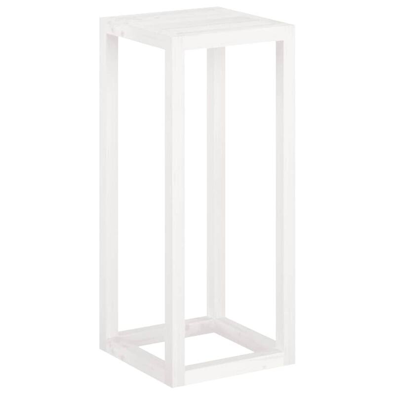 vidaXL Plant Stand Set Set of 3 Pine Solid Pine Wood - 13.4 x 13.4 x 43.3 in