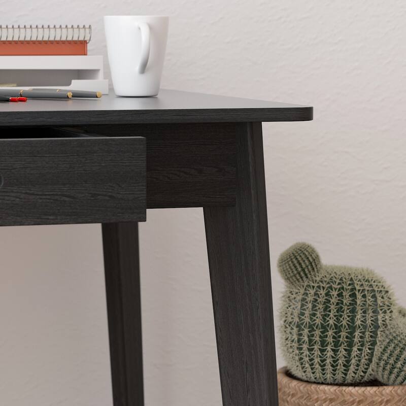 47.2"W Wood Desk Writing Desk Computer Desk