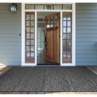 Samantha Greek Key Indoor/ Outdoor Area Rug