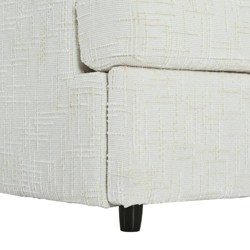 6-Piece U-Shaped Sectional Corner Sofa with Movable Ottoman and Durable Chenille Fabric for Versatile Living Spaces