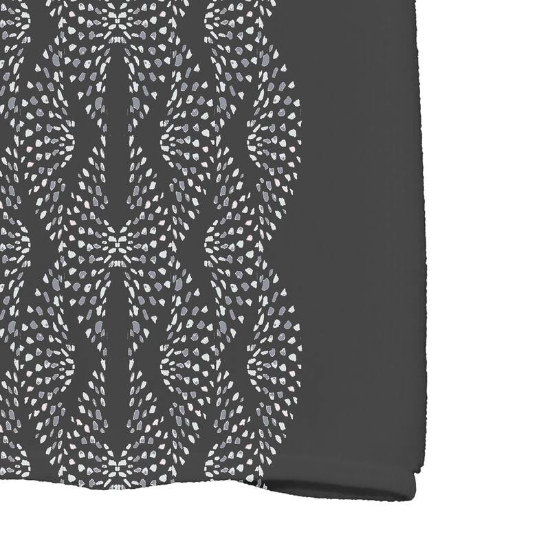 Dotted Focus 18 x 30 Inch Geometric Print Hand Towel