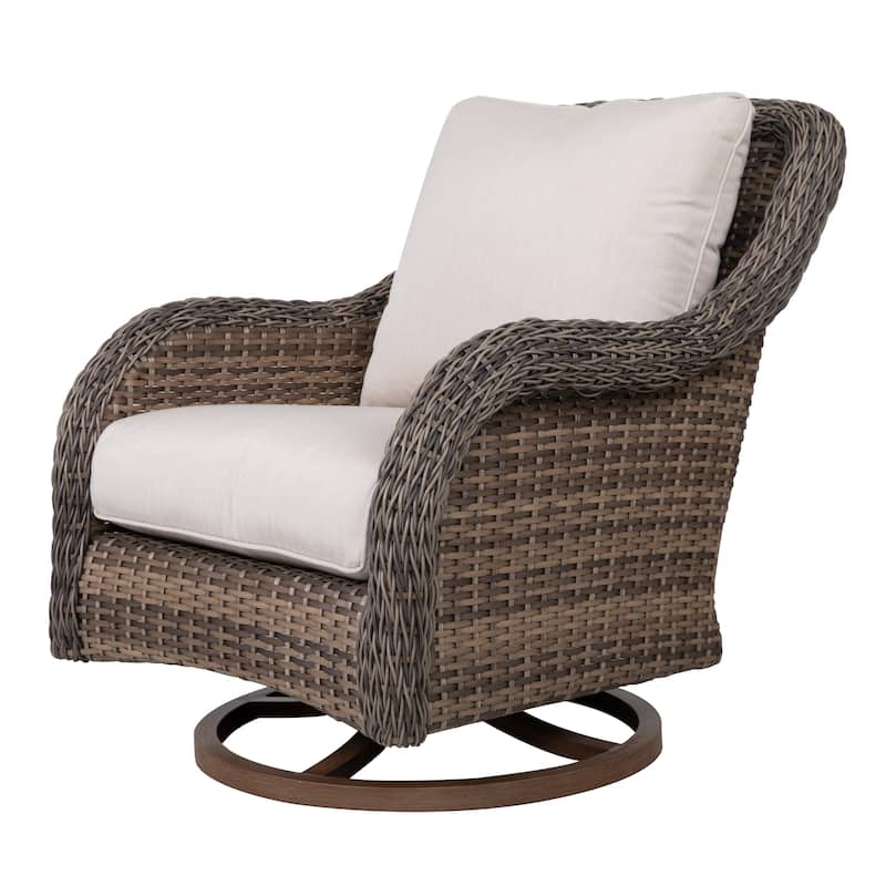 Mitchell 4-Piece Outdoor Aluminum Wicker Sofa Set