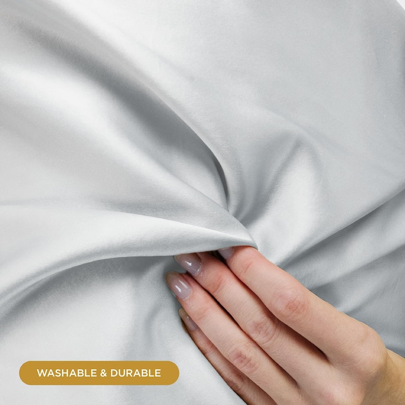 NIGHT Nonslip Silk & Eucalyptus Blend Pillowcase