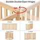 preview thumbnail 30 of 57, Wooden Freestanding Panels Pet Gate