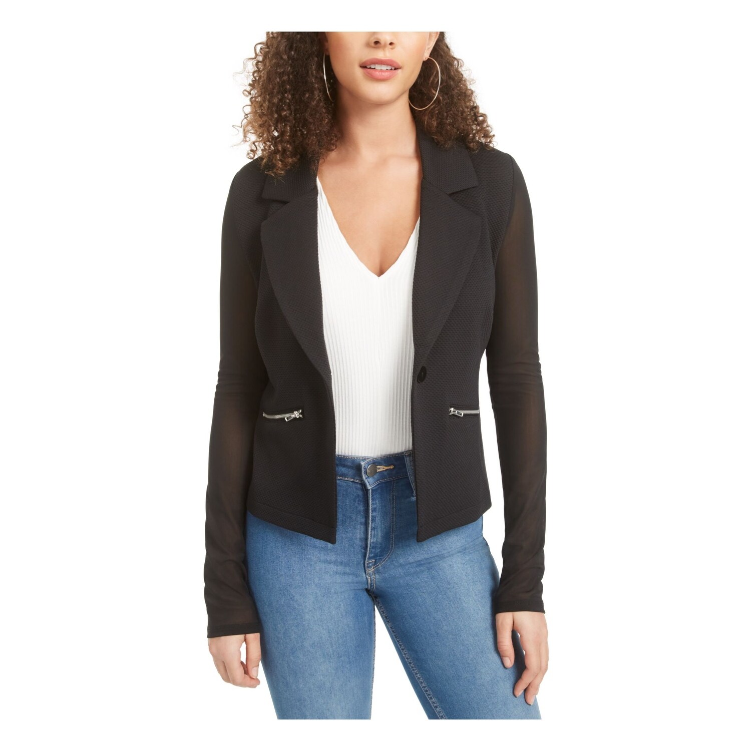 black evening jacket womens